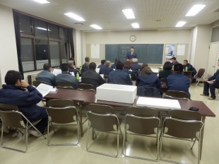 画像：12/14社内安全会議開催1