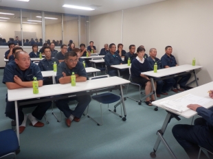 画像：9/6社内安全会議開催1