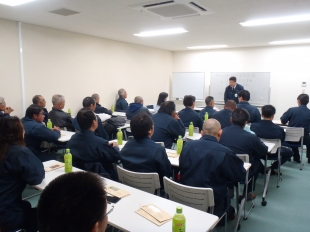画像：12/13社内安全会議(芳賀俊一講師特別指導)3