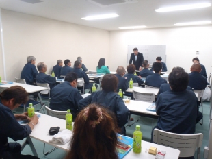 画像：9/26社内安全会議開催2