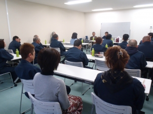 画像：平成29年4月度社内安全会議2
