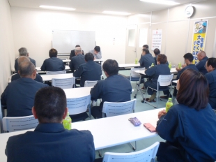 画像：平成29年6月度社内安全会議開催1