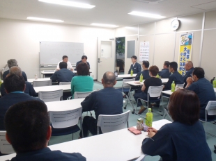 画像：平成29年7月度社内安全会議開催1