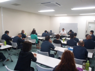 画像：平成29年7月度社内安全会議開催2