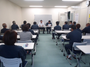 画像：平成29年8月度社内安全会議開催1