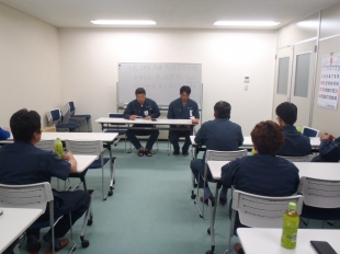 画像：平成29年9月度社内安全会議開催1