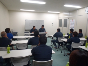 画像：平成29年9月度社内安全会議開催2