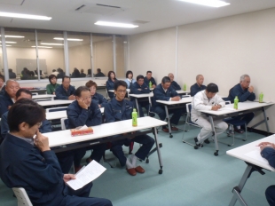 画像：平成29年11月度社内安全会議4