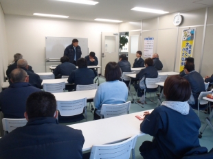 画像：平成30年1月度社内安全会議開催2