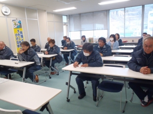 画像：平成30年1月度社内安全会議開催4