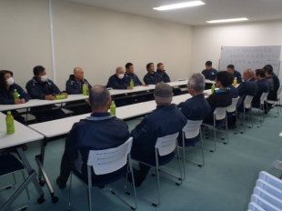 画像：平成31年3月度社内安全会議1