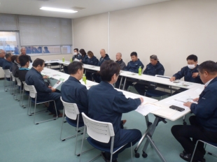 画像：平成31年4月度社内安全会議1