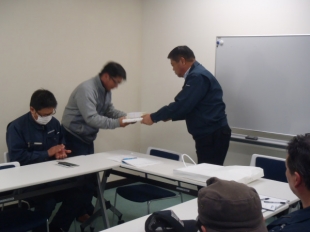 画像：平成31年4月度社内安全会議4