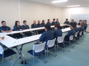 画像：令和元年8月度社内安全会議1