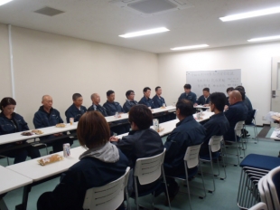 画像：令和元年10月度社内安全会議2