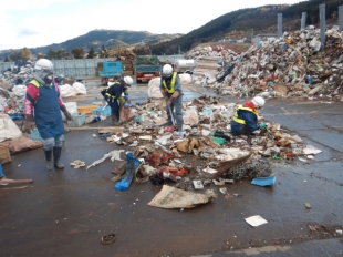 画像：令和元年台風第19号に伴う災害廃棄物仮置場管理運営業務（沢田地区）受注しました。2