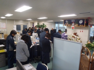 画像：新年安全祈願を開催いたしました。1