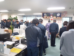 画像：新年安全祈願を開催いたしました。2