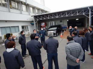 画像：令和3年新年仕事始め朝礼3