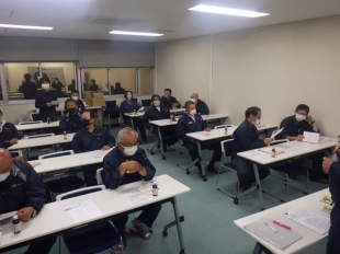 画像：令和4年10月度社内安全会議4